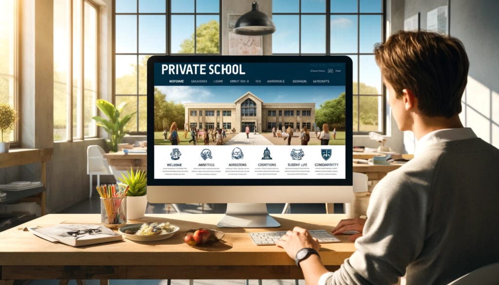 Private School Marketing Web Design